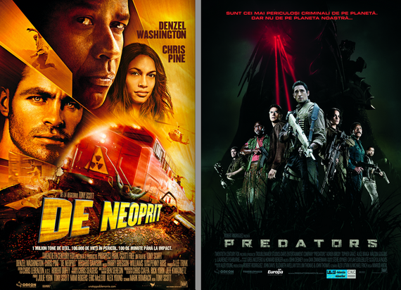 FILME FEBRUARIE. Unstoppable şi Predators, cele mai vizionate filme. Pro TV are primele 17 locuri din 20