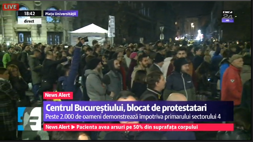 Interesul pentru tragedia din Club Colectiv s-a văzut în posturile de ştiri. Antena 3 a urcat pe trei. B1 TV şi Digi 24, la egalitatea cu TVR 1