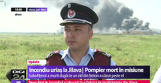 Ştirea zilei pe Facebook: Pompierul dispărut în incendiul din Jilava