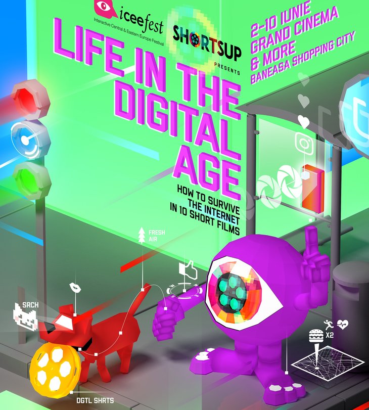 PARTENERIAT. ICEEfest si ShortsUP vă invită la film: “Life in Digital Age”, la Grand Cinema & More