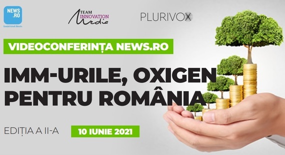 PARTENERIAT. Videoconferinţă News.ro: IMM-urile, oxigen pentru România. Claudiu Năsui, ministrul Economiei, printre speakeri