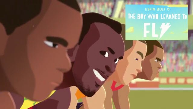 Usain Bolt, cel mai rapid om din lume, într-o animaţie lansată de Gatorade pentru Jocurile Olimpice de la Rio
