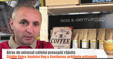 VIDEO. Povestea prăjitoriei artizanale Dog & Gentleman: “Mirosul de cafea m-a atras mereu”