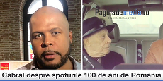 VIDEO. Cabral, despre spoturile cu "centenari" în care apare. "Este trăire personală acolo". Naumovici explică ideea