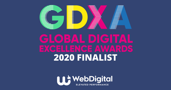 COMUNICATE. WebDigital -  Finalista cu 3 proiecte la Global Digital Excellence Awards