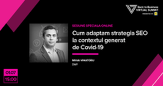 COMUNICAT. Webinar Virtual Summit & DWF: Cum adaptăm strategia SEO la contextul generat de Covid-19