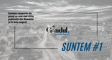 COMUNICAT. Grupul Gândul, compania de presă cu cele mai citite publicaţii din România şi în luna august