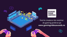 COMUNICAT. A început Gaming Video Awards, competiţie ce îi premiază pe cei mai buni şi responsabili creatori de conţinut de gaming din România