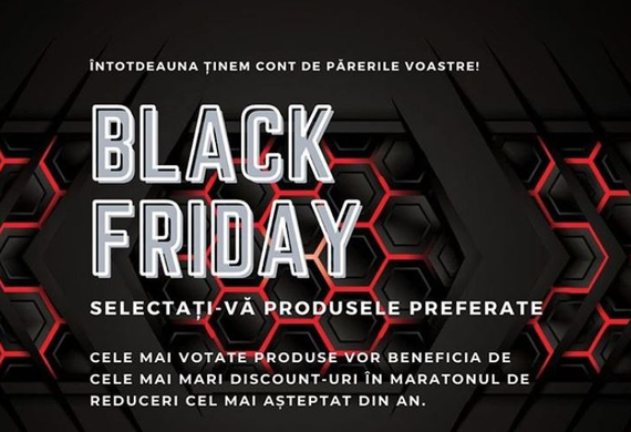 COMUNICAT. La Miele, clienţii votează produsele cu cele mai mari reduceri de Black Friday