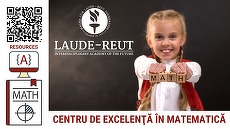 COMUNICAT. Profesori de la Gazeta Matematică predau la Centrul de excelenţă pentru gimnaziu Laude-Reut pentru elevii pasionaţi de matematică din toată ţara