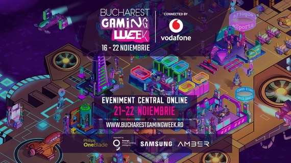 COMUNICAT. Începe Bucharest Gaming Week, cel mai mare eveniment dedicat industriei jocurilor video din România, ce se desfăşoară exclusiv online