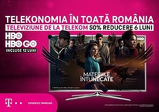 COMUNICAT. 50% reducere plus HBO şi HBO GO incluse un an, în abonamentul Telekom. Conceptul: „Telekonomie - Tai doar costurile, nu şi beneficiile”