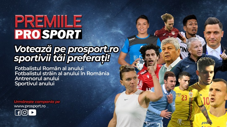 COMUNICAT. Premiile ProSport – Celebrăm valorile sportului românesc