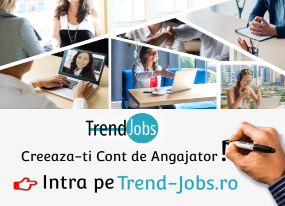 COMUNICAT. Esti angajator? Beneficiezi de un anunt gratuit odata cu lansarea platformei Trend-Jobs.ro