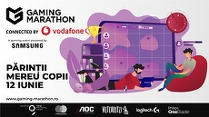 COMUNICAT. În luna copiilor, tinerii şi părinţii lor leagă prietenii în cele mai populare jocuri video la Gaming Marathon