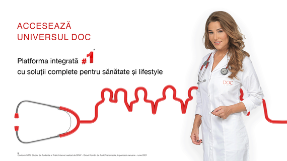 COMUNICAT. DOC: lider autoritar al categoriei sănătate şi îngrijire personală în prima jumătate a anului 2021