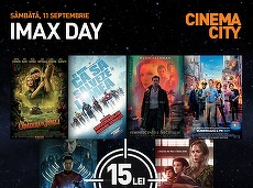 COMUNICAT. De neratat în cinema! IMAX Day în România: cele mai bune filme ale momentului la un preţ unic (VIDEO)