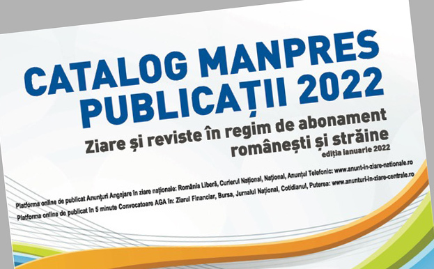 PARTENERIAT. MANPRES a lansat catalogul 2022 cu oferte de pret pentru anul viitor