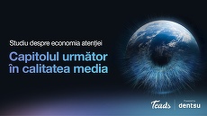 COMUNICAT. Studiu. Reclamele Teads inRead dublează timpul de atenţie a consumatorilor comparativ cu social media
