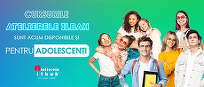 COMUNICAT. Cursuri pentru adolescenti la Atelierele ILBAH
