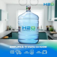 COMUNICAT. Hidratarea are regulile sale: iata cum sa folosesti un bidon apa 19 litri.
