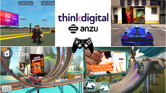 COMUNICAT. Care sunt primii clienţi care ating până la 8 milioane de români prin noile formate de in-game advertising by Thinkdigital?