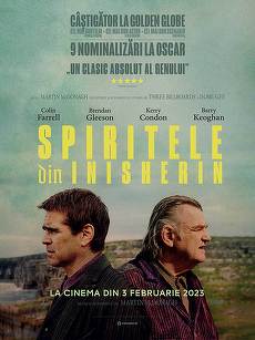COMUNICAT. „The Banshees of Inisherin / Spiritele din Inisherin”, o superbă alegorie despre prietenie, despărţire şi război