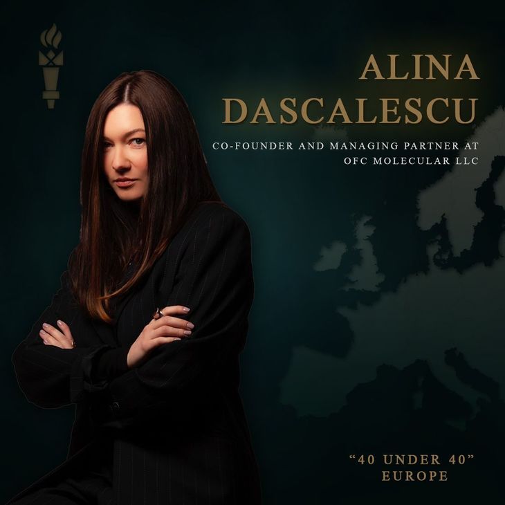 COMUNICAT. Alina Dăscălescu, nominalizată la Gala 40 sub 40 
