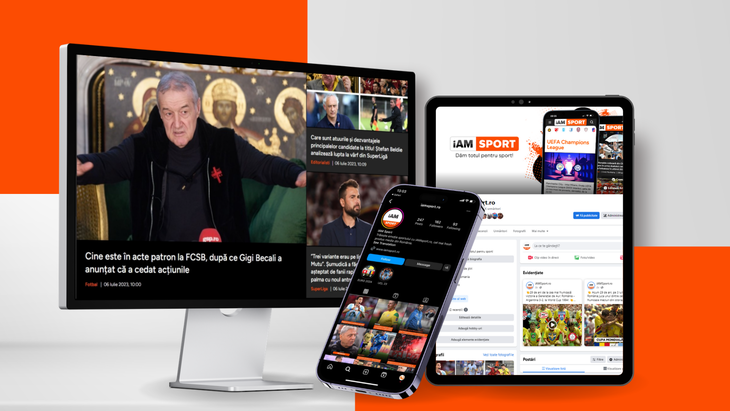 Comunicat. iAM Sport – o nouă platformă online dedicată sportului. Thinkdigital se ocupă de administrarea şi vânzarea tuturor spaţiilor publicitare din noul portal, lansat deja în versiune BETA