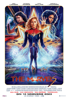 COMUNICAT. „The Marvels”, trei eroine foarte diferite într-o nouă şi palpitantă aventură din universul MCU

