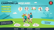 COMUNICAT. Centrul Comercial Auchan Titan dă startul verii cu evenimentul „Campion la Mişcare” – un manifest pentru sport şi bucuria de a descoperi discipline mai puţin cunoscute