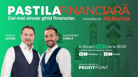 COMUNICAT. Mediafax lansează „PASTILA FINANCIARĂ” 