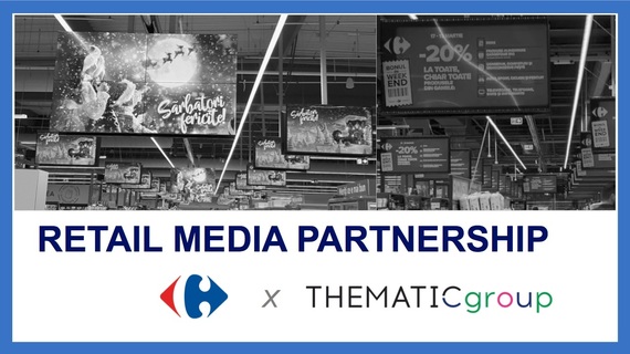 COMUNICAT. Thematic Group lansează un parteneriat cu Carrefour România pentru a accelera retail media la nivel naţional