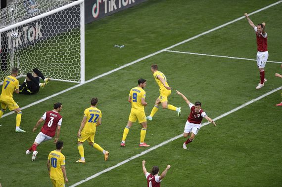 AUDIENŢE EURO 2020. Meciul Ucraina-Austria, urmărit de peste 1,3 milioane de români. Pro TV, lider cu duelul de pe Arena Naţională