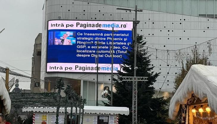 VIDEO. Reclamele şi ştirile de pe online, automat pe ecranele video. Direct din server! Cum poate lucra online-ul cu outdoorul? (Totul despre Digital Outdoor)