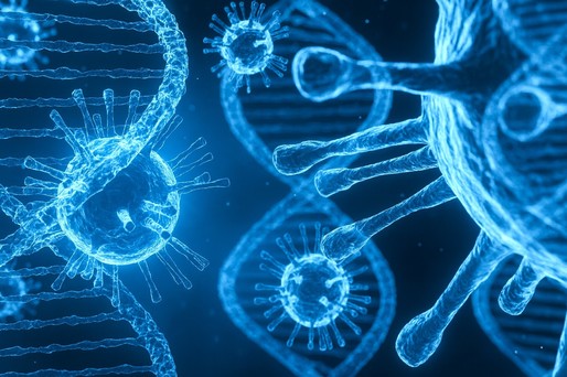O genă „ascunsă" într-un virus ar putea îmbunătăţi tratamentul împotriva HIV