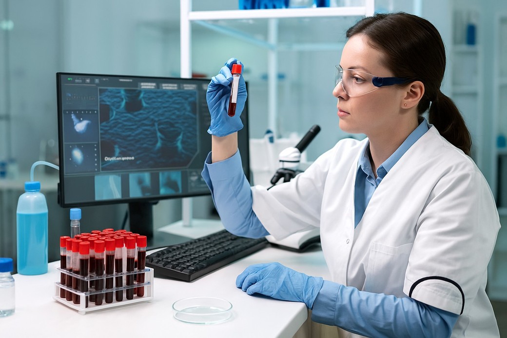 Un nou test de sânge obţine rezultate promiţătoare pentru detectarea cancerului ovarian în stadiu incipient