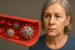 Infecţia cu noul coronavirus îmbătrâneşte vasele de sânge, în special la femei