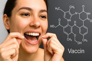 VIDEO Vaccinul viitorului se administrează prin aţă dentară