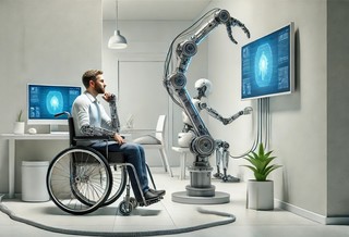 VIDEO Progrese record în dezvoltarea interfeţelor creier-computer: Un bărbat paralizat a reuşit să mişte un braţ robotic cu ajutorul gândurilor