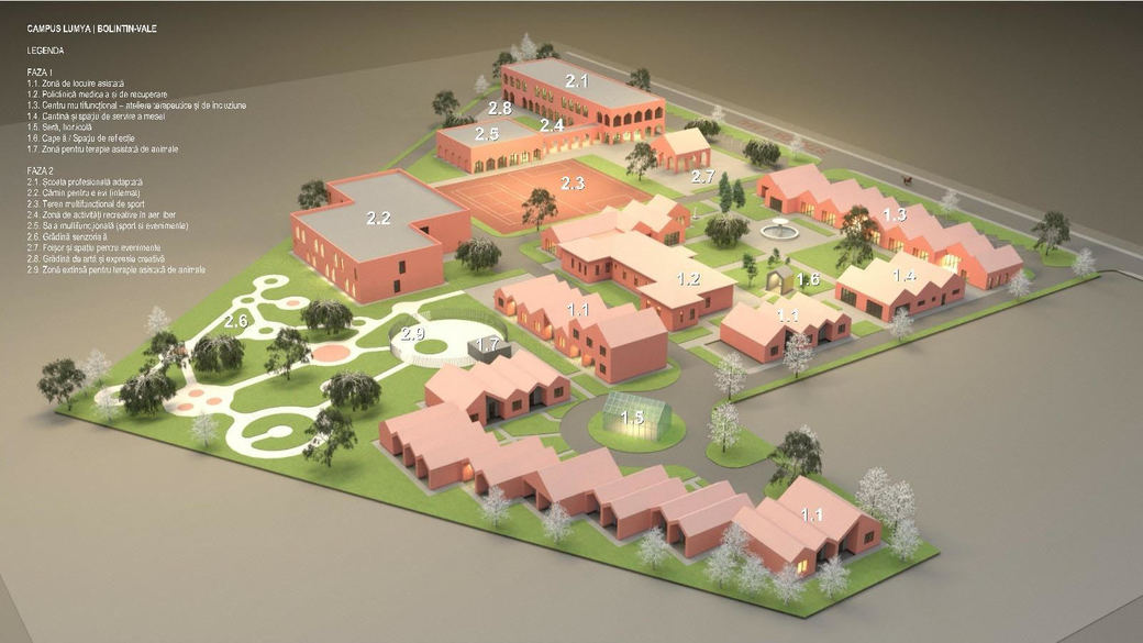 Primul campus multifuncţional din România dedicat adolescenţilor şi adulţilor cu autism