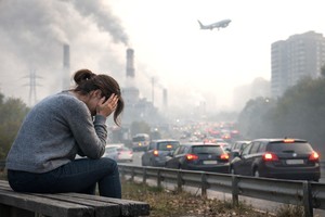 Poluarea creşte riscul de depresie şi anxietate, avertizează Agenţia Europeană de Mediu
