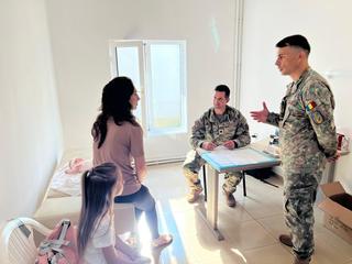 Medici militari americani au oferit servicii medicale locuitorilor din Delta Dunării