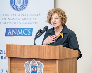 Oana Gheorghiu, reconfirmată ca membru în colegiul director al ANMCS de către preşedintele României