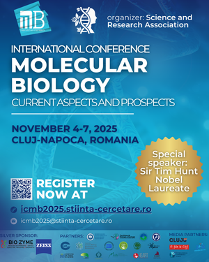 Mai puţin de o lună pentru înscriere la conferinţa de biologie pentru a prezenta cercetarea alături de un Laureat Nobel la Cluj-Napoca 