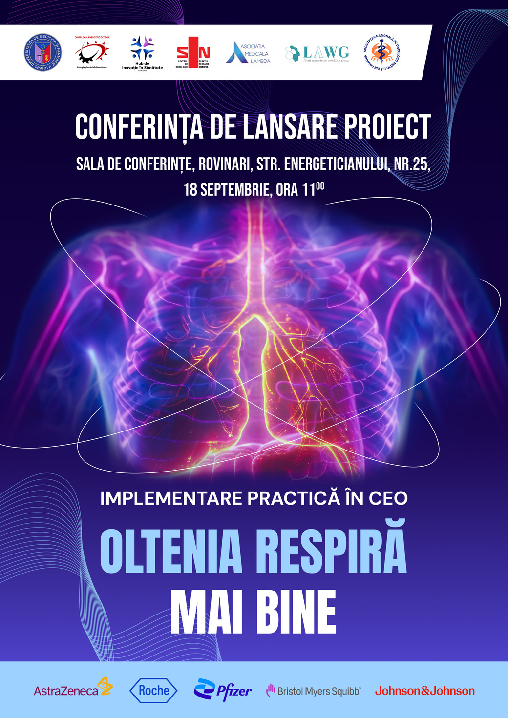 Campania „Oltenia respiră mai bine” – screening gratuit pentru angajaţii CEO Rovinari
