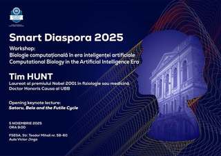 Laureat Nobel, invitat special şi keynote speaker la UBB în cadrul Smart Diaspora 2025