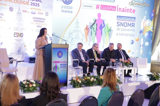 S.N.O.M.R. a lansat oficial campania de prevenire a cancerului #CuUnPasÎnainte în prezenţa autorităţilor şi a elitei medicale