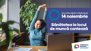 Ziua Mondială a Diabetului 2025: Diabetul la locul de muncă - o provocare globală şi naţională