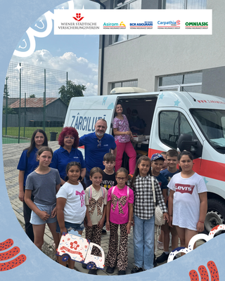 Redăm zâmbete copiilor: ONG-ul Merci Charity, susţinut de Vienna Insurance Group, aduce cabinetul stomatologic mobil „Zâna Merciluţă” aproape de copiii din medii vulnerabile din judeţele Vaslui şi Iaşi